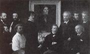 Henri Fantin-Latour Hommage a Delacroix Sweden oil painting reproduction